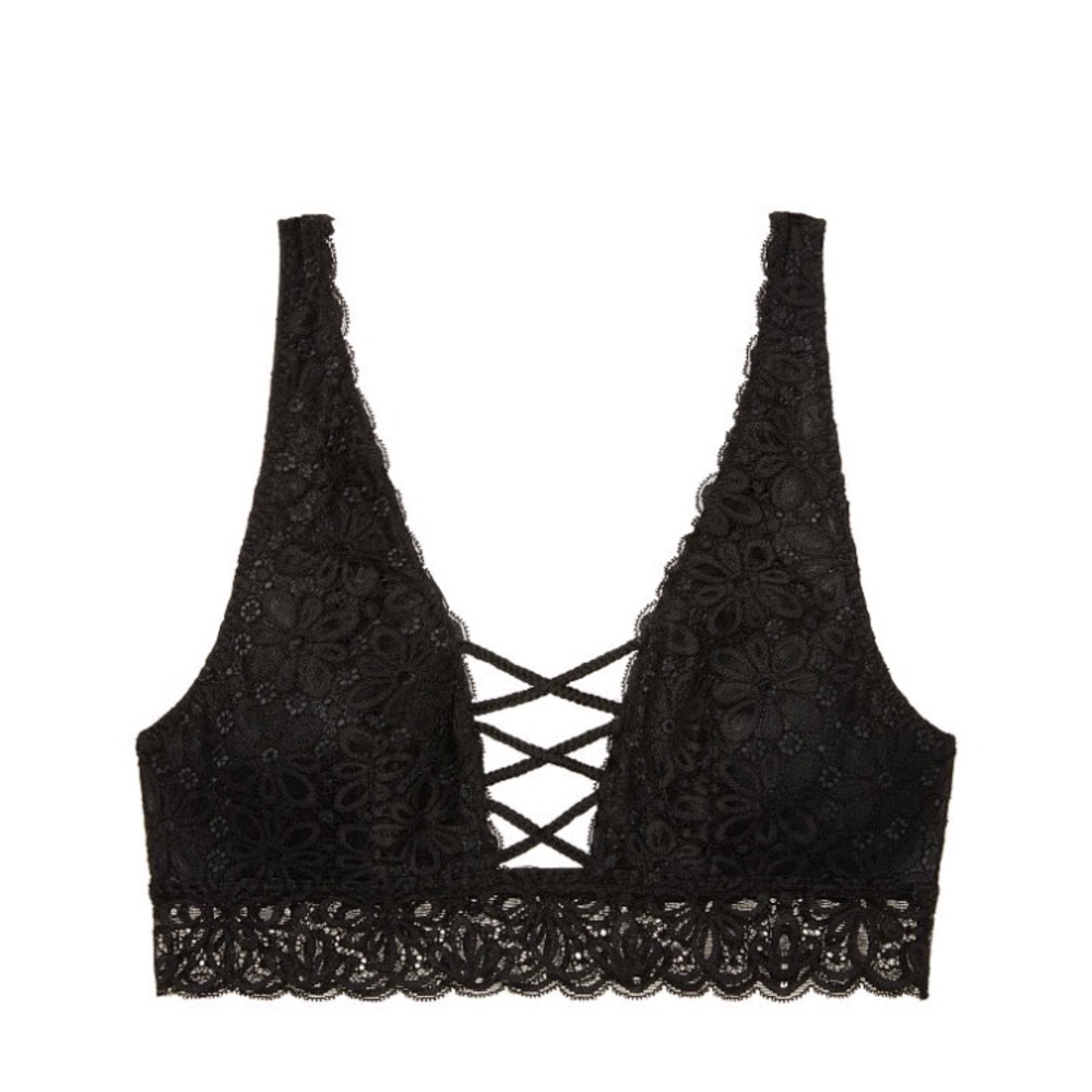 🎉HP•Victoria’s Secret• Daisy Bralette & Panty set - Picture 4 of 4